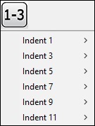 numeric styles menu